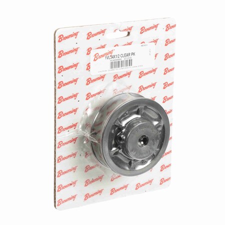 Browning 1 Groove Cast Iron Finish Bore FHP Variable Pitch Sheave Clear Pack 1VL34X1/2 CLEAR PK